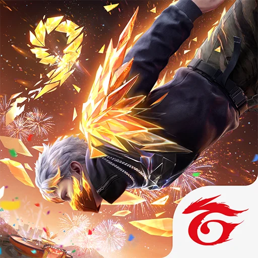 Ícone oficial da app Free Fire
